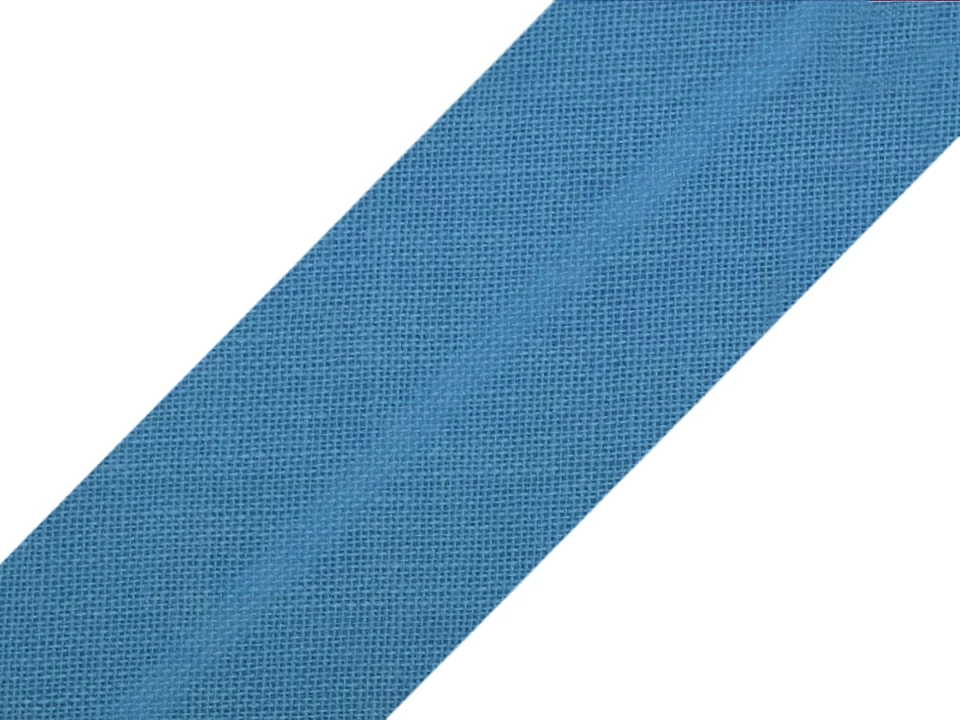 Šikmý prúžok bavlnený šírka 20mm zažehlený -1m