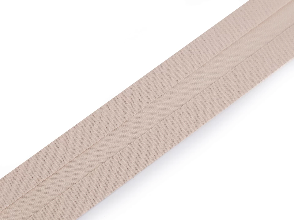 Šikmý prúžok bavlnený šírka 30 mm zažehlený -1m