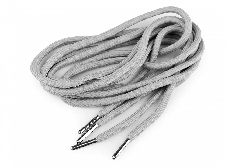 Odevná šnúra s koncovkami do kapucní, dĺžka 130 cm - 2ks