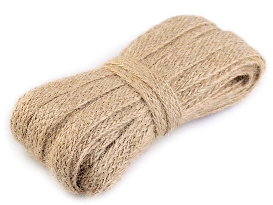 Jutová stuha šírka 11 mm - 10m