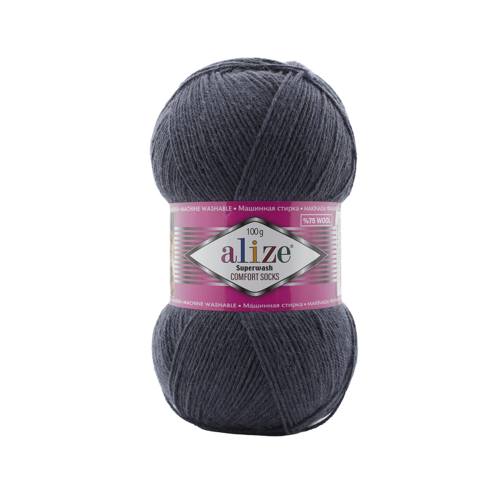 Pletacia ponožková priadza Alize Superwash comfort socks 100g