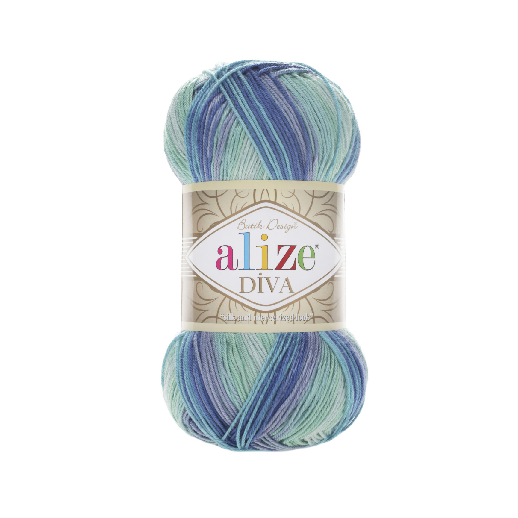 Pletacia priadza Alize Diva Batik 100g