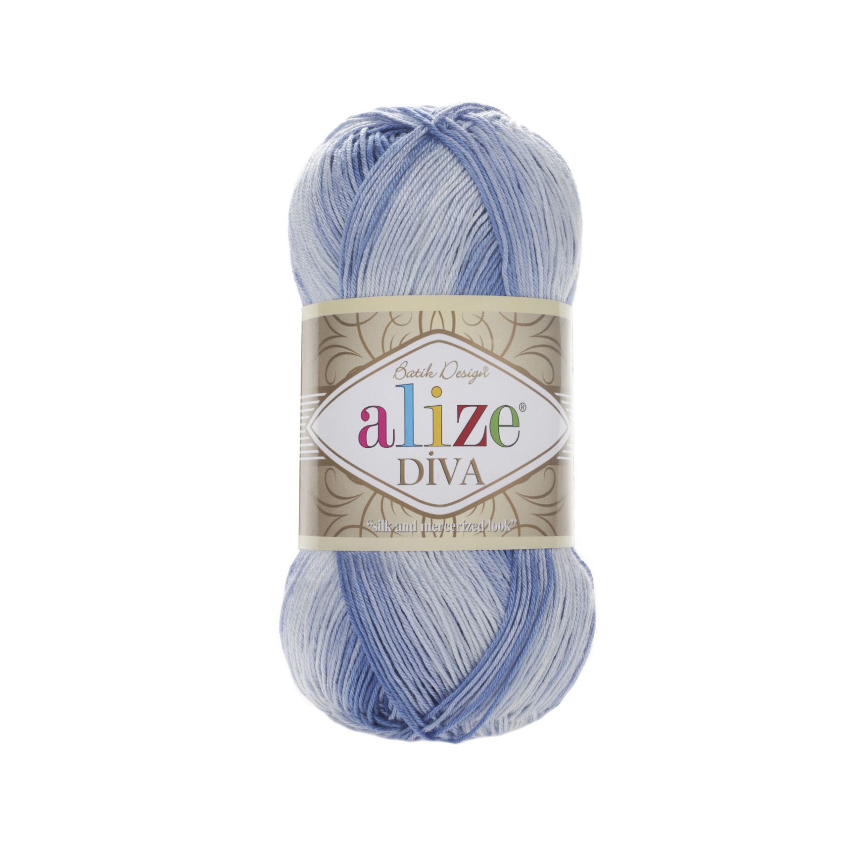 Pletacia priadza Alize Diva Batik 100g