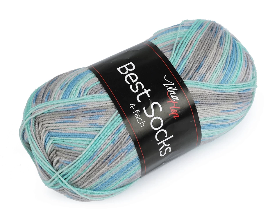 Pletacia priadza Vlna-Hep Best Socks samovzorovacia / ponožkovka 100g