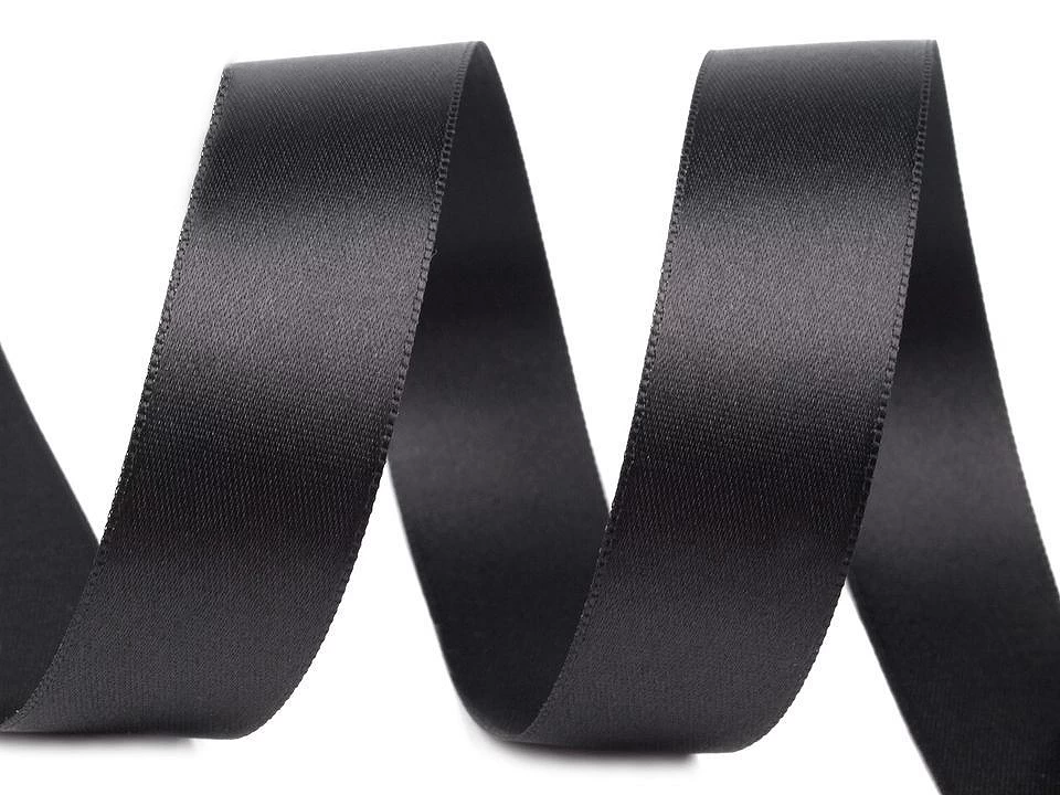 Atlasová stuha obojlíca zväzky po 5 m šírka 24 mm -5m