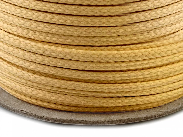 Odevná šnúra PES Ø4 mm - 10m