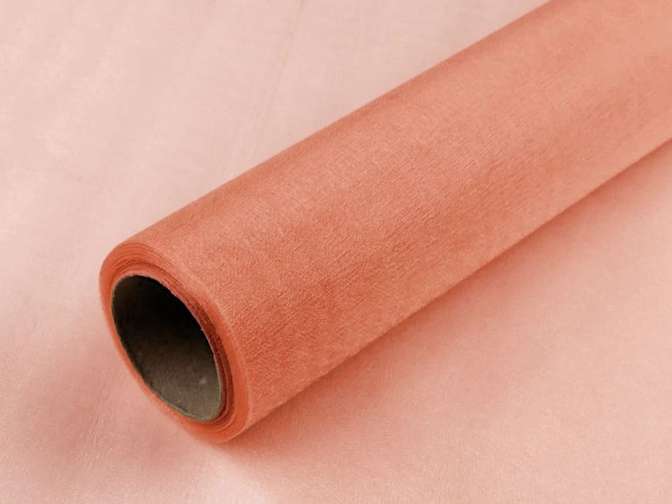 Organza stredný lesk šírka 36 cm -balenie 9 metrov