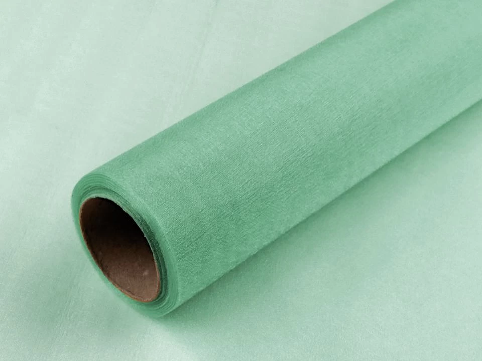 Organza stredný lesk šírka 36 cm -balenie 9 metrov