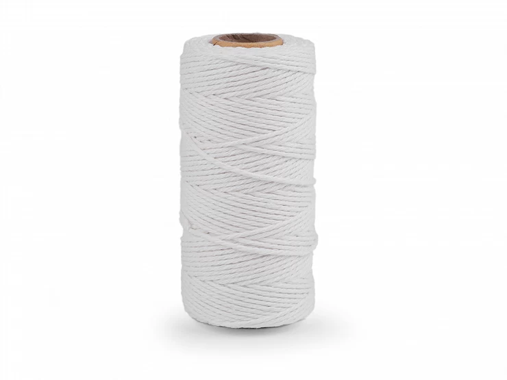 Bavlnená priadza macrame / háčkovacia - 1ks