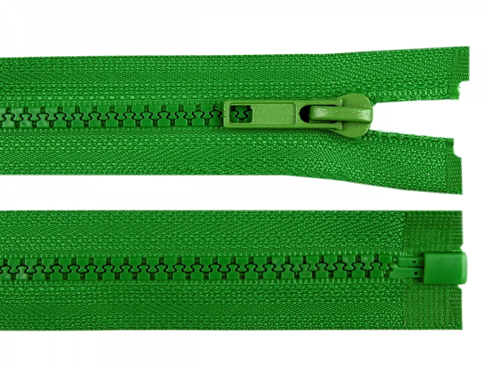 Kostený zips šírka 5 mm dĺžka 45 cm bundový -1ks