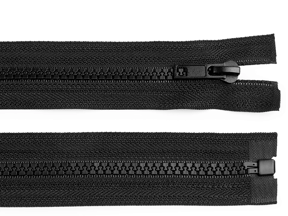 Kostený zips šírka 5 mm dĺžka 220 cm - 1 ks