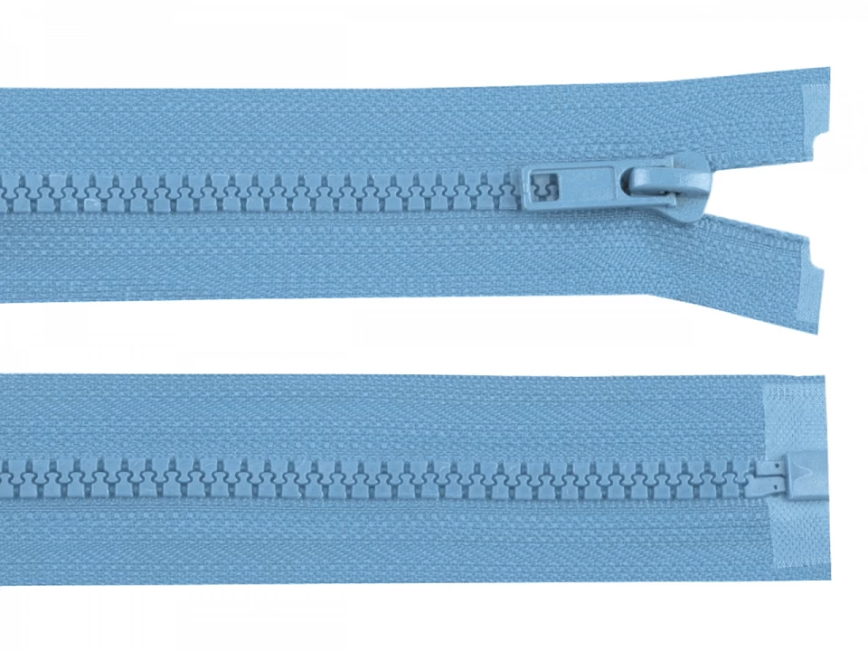 Kostený zips šírka 5 mm dĺžka 80 cm bundový -1ks