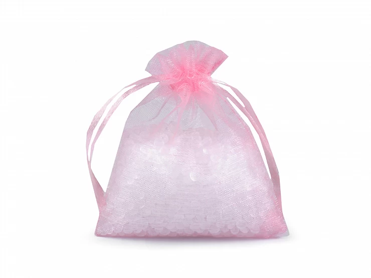 Darčekové vrecúško 7x9 cm organza - 5ks