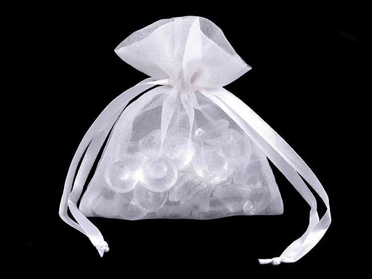 Darčekové vrecúško 8x10,5 cm organza shine - 10ks