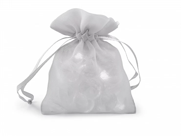 Darčekové vrecúško 8x10,5 cm organza shine - 10ks