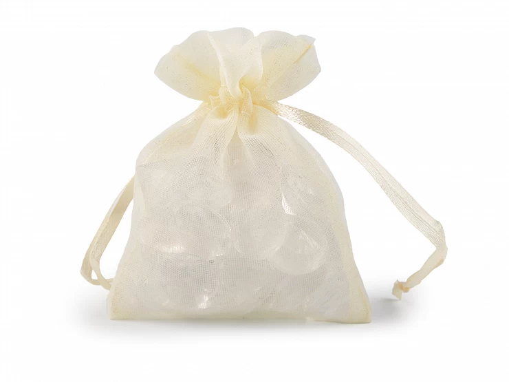 Darčekové vrecúško 8x10,5 cm organza shine - 10ks