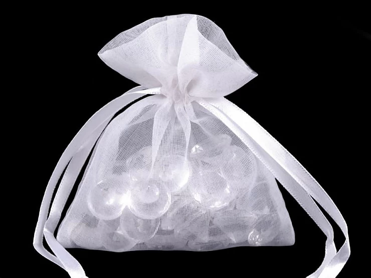 Darčekové vrecúško 10x12,5 cm organza shine - 10ks