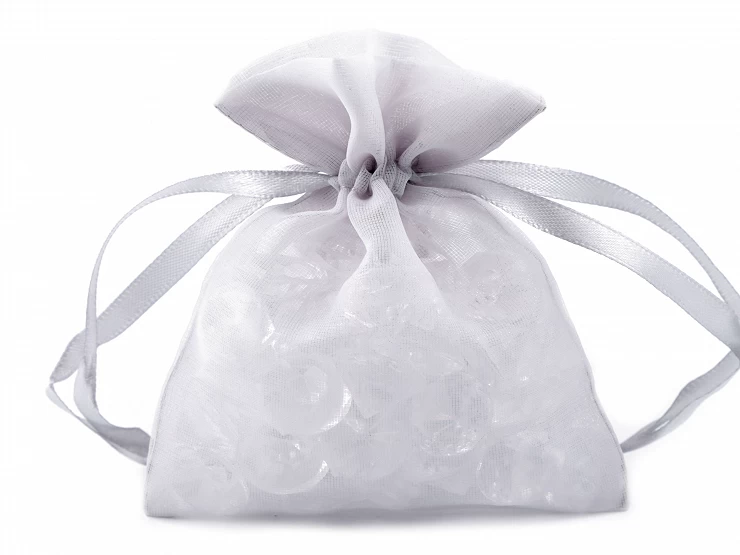 Darčekové vrecúško 10x12,5 cm organza shine - 10ks