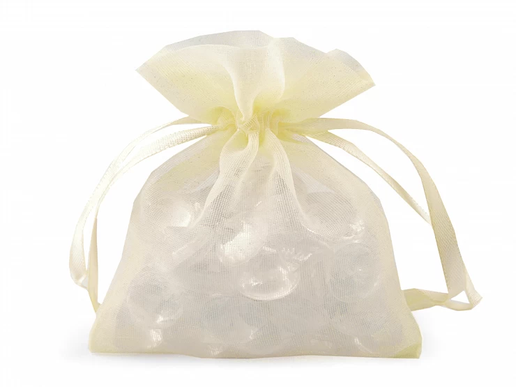 Darčekové vrecúško 10x12,5 cm organza shine - 10ks