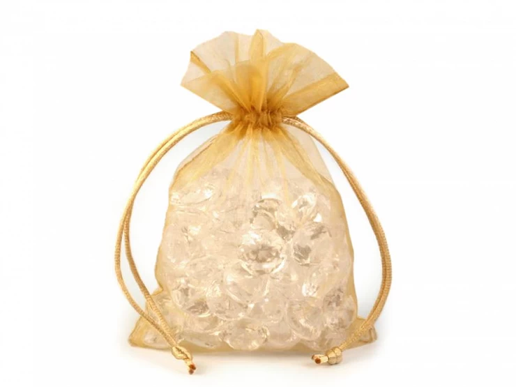Darčekové vrecúško 10x15 cm organza - 10ks