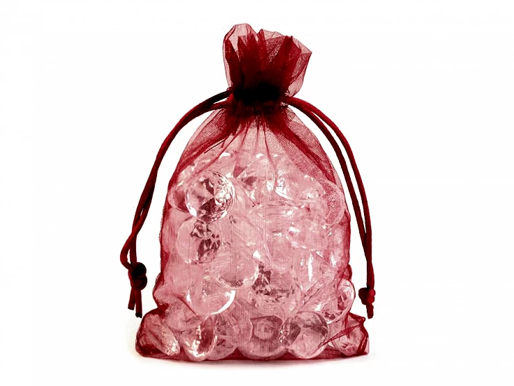 Darčekové vrecúško 10x15 cm organza - 10ks