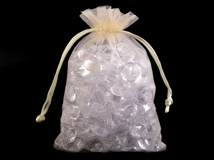 Darčekové vrecúško 13x18 cm organza - 10ks