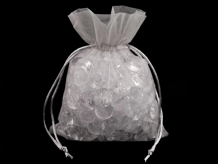 Darčekové vrecúško 13x18 cm organza - 10ks