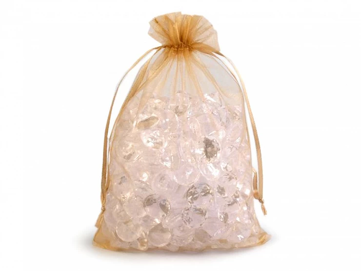 Darčekové vrecúško 14x21 cm organza - 10ks