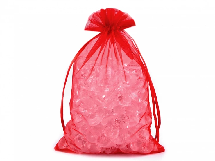 Darčekové vrecúško 14x21 cm organza - 10ks