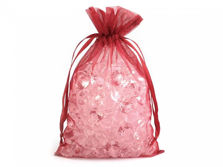 Darčekové vrecúško 15x24 cm organza - 10ks