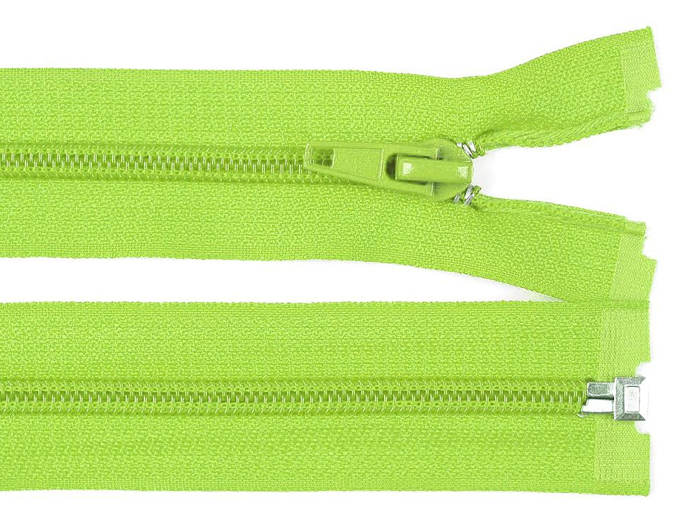 Špirálový zips šírka 5 mm dĺžka 30 cm bundový POL-1ks