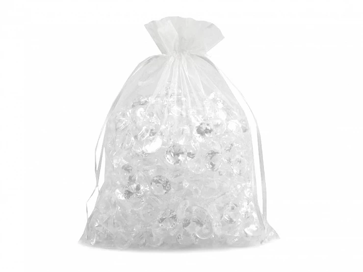 Dačekové vrecúško 20x26 cm organza - 1ks