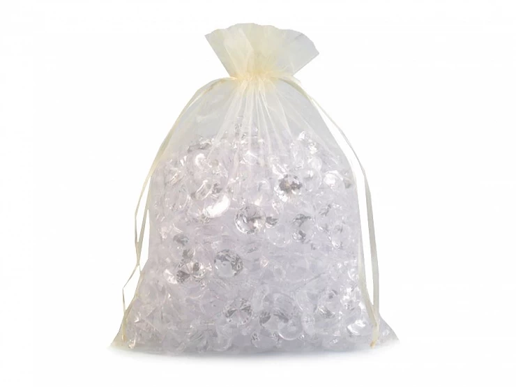 Dačekové vrecúško 20x26 cm organza - 1ks