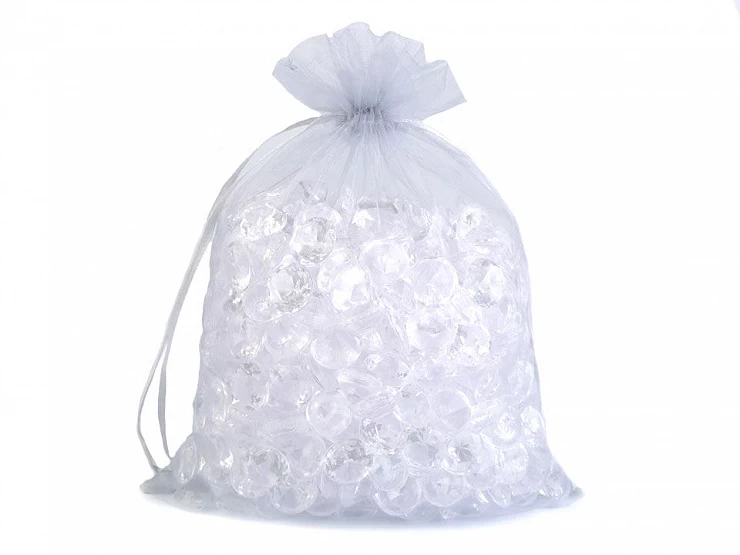 Dačekové vrecúško 20x26 cm organza - 1ks
