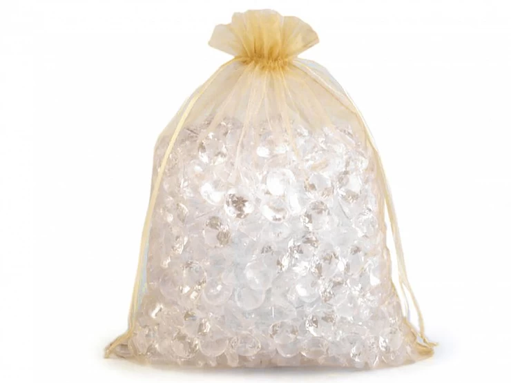 Darčekové vrecúško 21x29 cm organza - 2ks