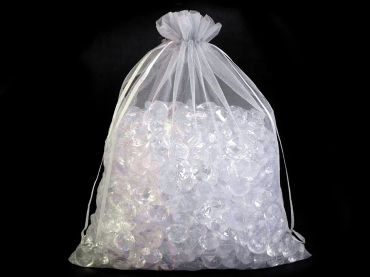 Darčekové vrecúško 21x29 cm organza - 2ks