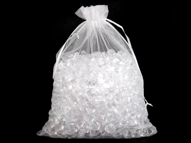 Darčekové vrecúško 21x29 cm organza - 2ks
