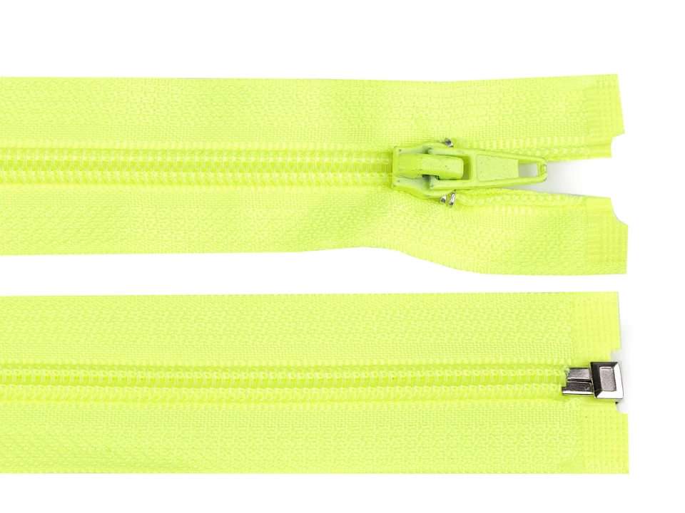 Špirálový zips šírka 5 mm dĺžka 60 cm bundový POL-1 ks