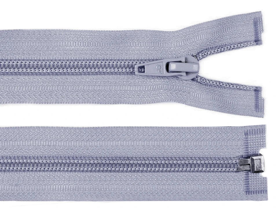 Špirálový zips šírka 5 mm dĺžka 60 cm bundový POL-1 ks