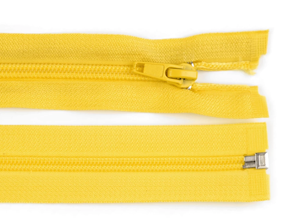 Špirálový zips šírka 5 mm dĺžka 70 cm bundový POL- 1ks