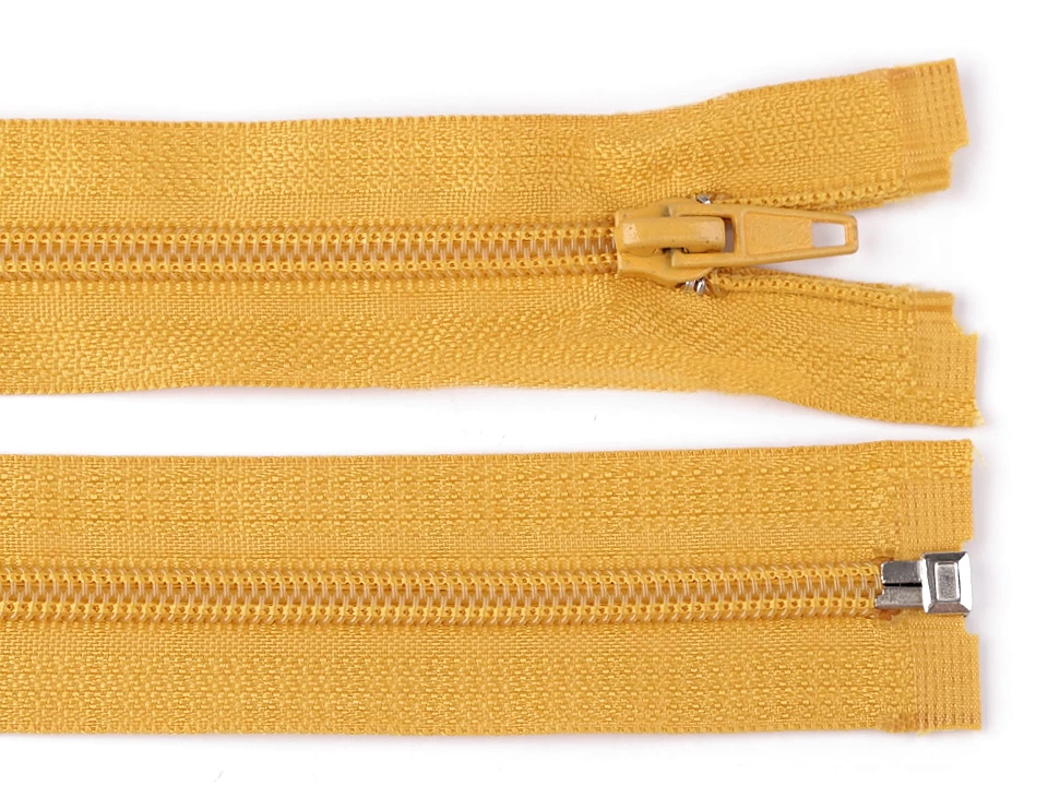Špirálový zips šírka 5 mm dĺžka 70 cm bundový POL- 1ks