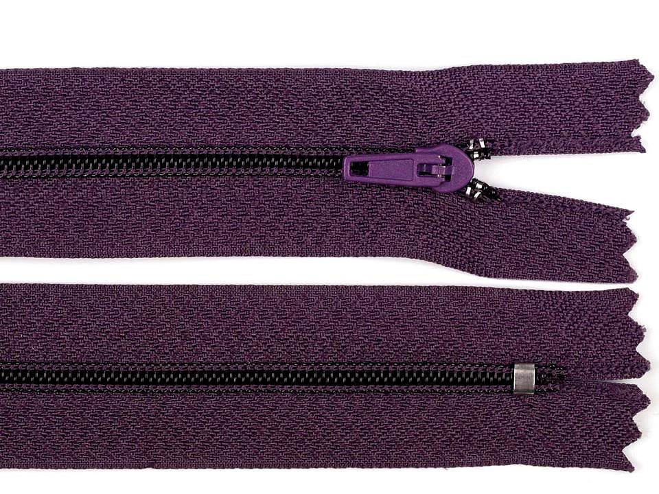 Špirálový zips šírka 3 mm dĺžka 20 cm pinlock -1ks