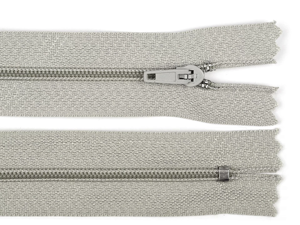 Špirálový zips šírka 3 mm dĺžka 35 cm pinlock -1ks