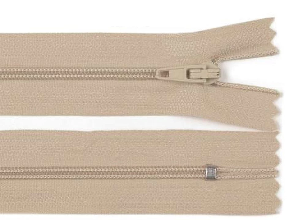 Špirálový zips šírka 3 mm dĺžka 45 cm pinlock -1ks