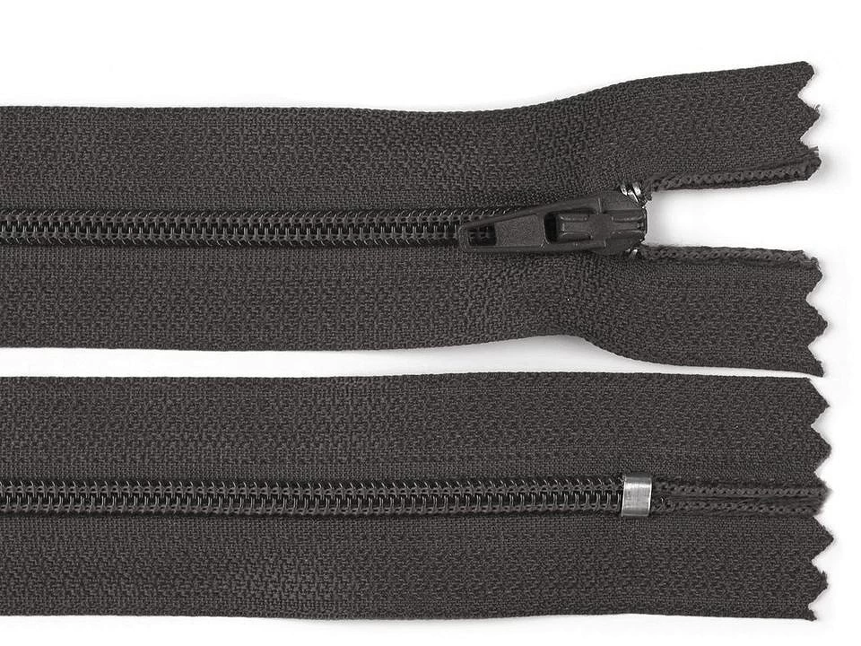 Špirálový zips šírka 3 mm dĺžka 50 cm pinlock -1ks