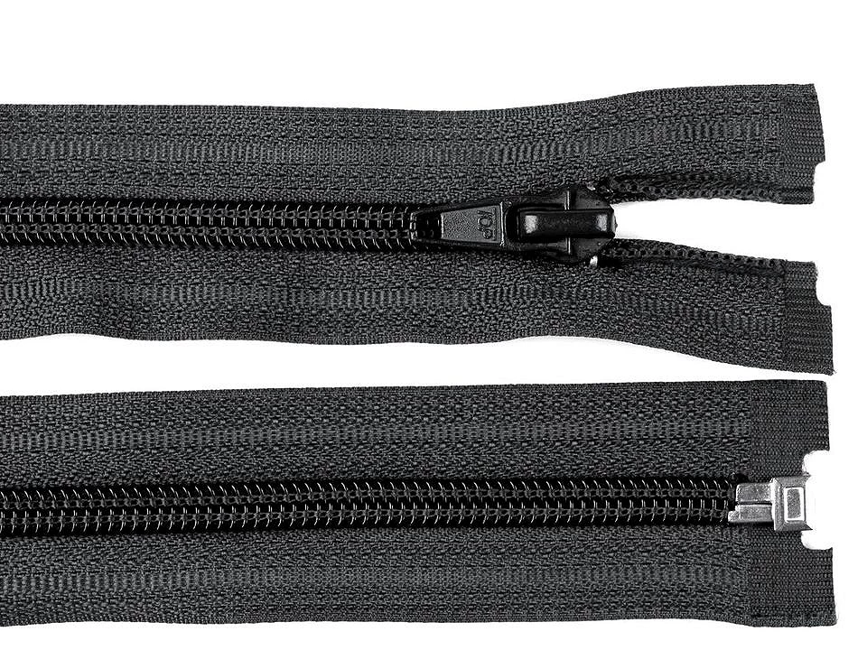 Špirálový zips šírka 5 mm dĺžka 85 cm bundový POL -1ks