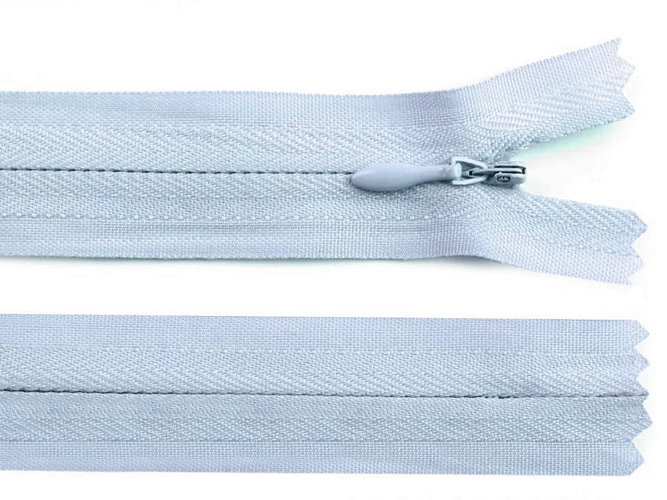 Špirálový zips skrytý No 3 dĺžka 20 cm- 1ks