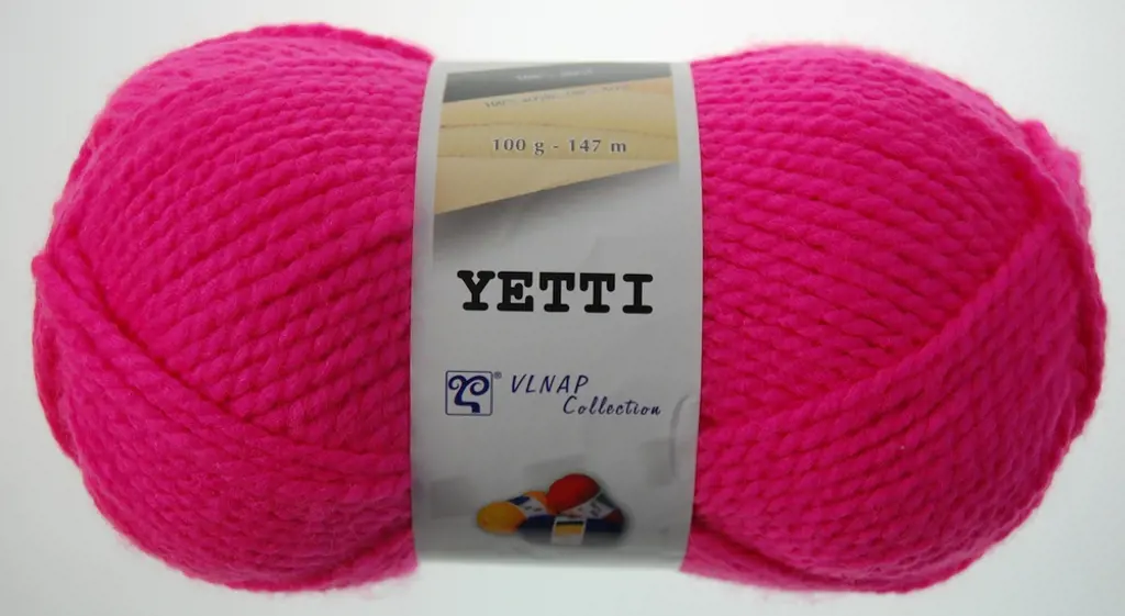 Pletacia priadza Vlnap Yetti 100g
