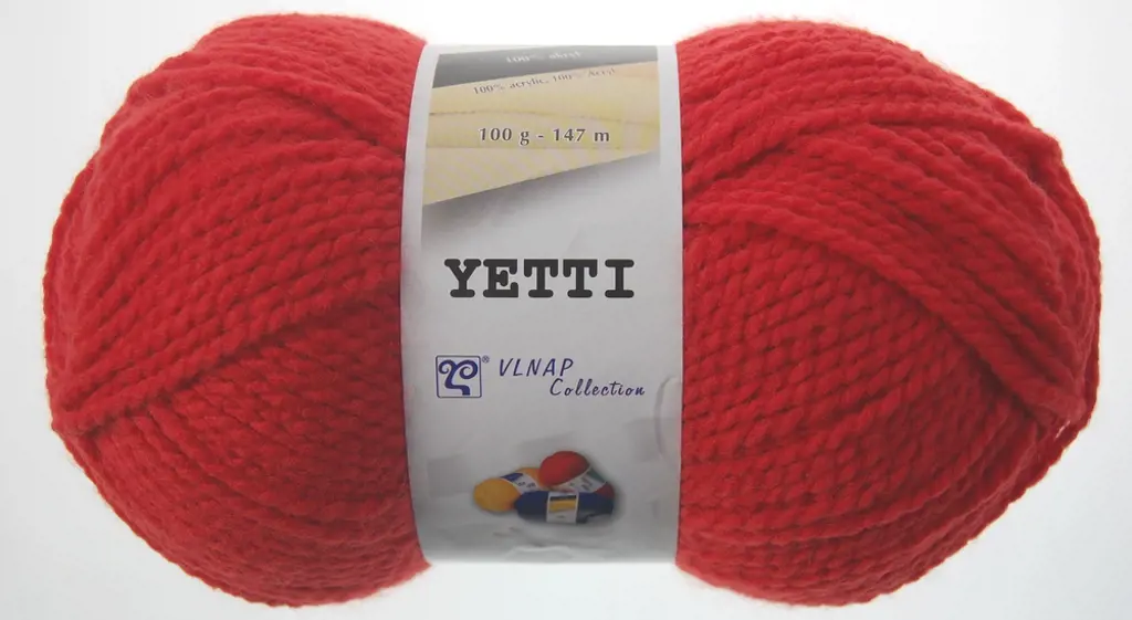 Pletacia priadza Vlnap Yetti 100g