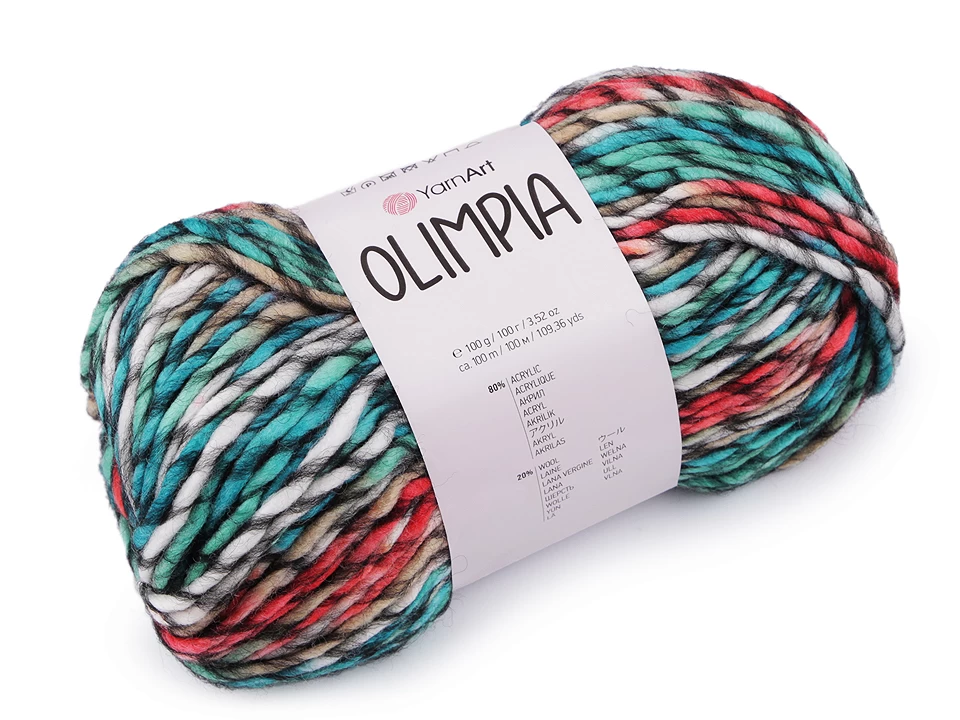 Pletacia priadza YarnArt Olimpia 100g